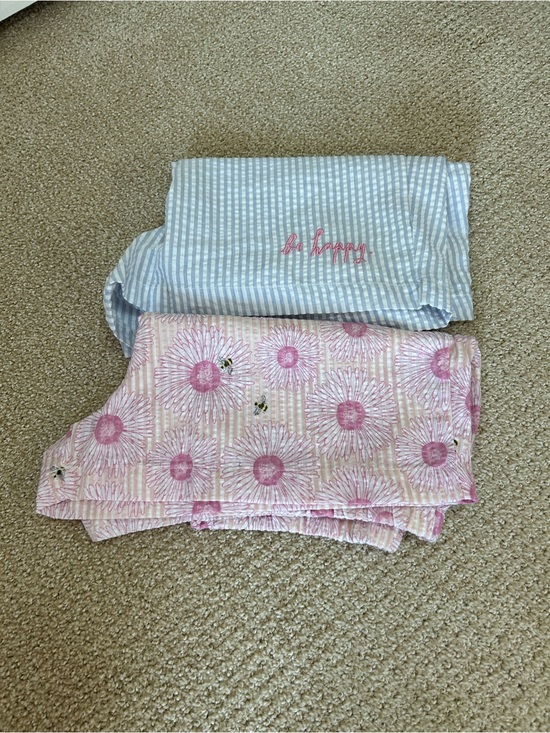 Rae Dunn Other - Rae Dunn Pajama Shorts Seersucker Size Medium Lot of 2